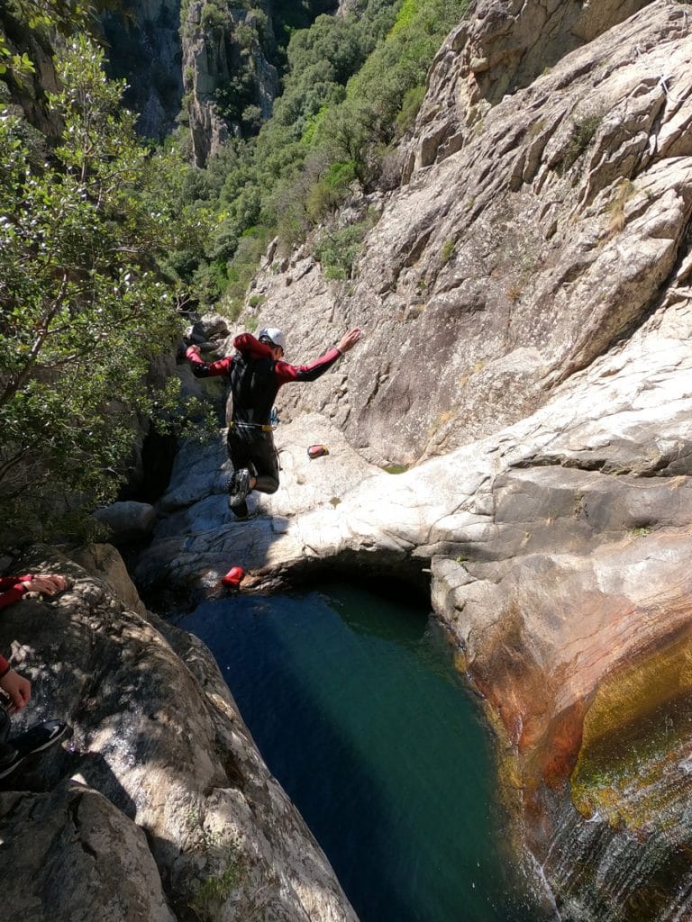 Canyoning Rec Grand canyoning rec grand mons la trivalle massif caroux languedoc herault