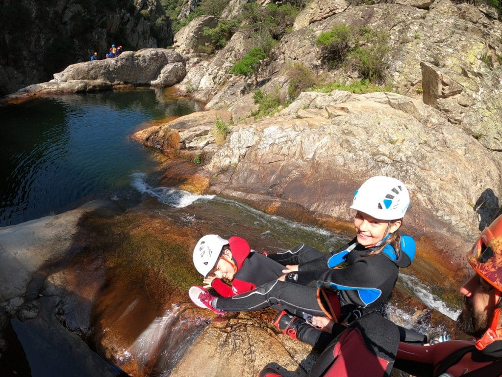 Canyoning herault montpellier beziers languedoc roussillon 34